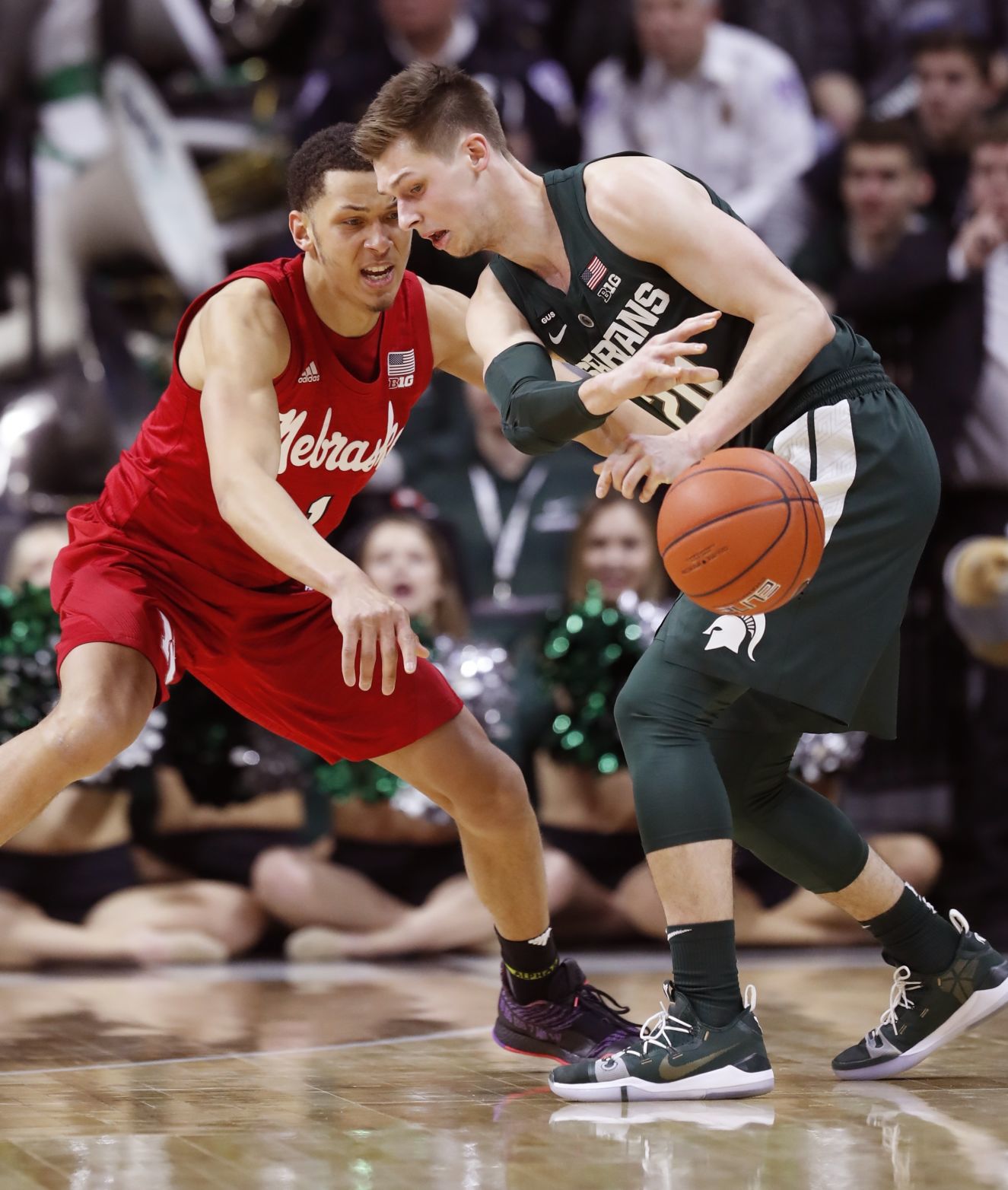 Nebraska Michigan St Basketball